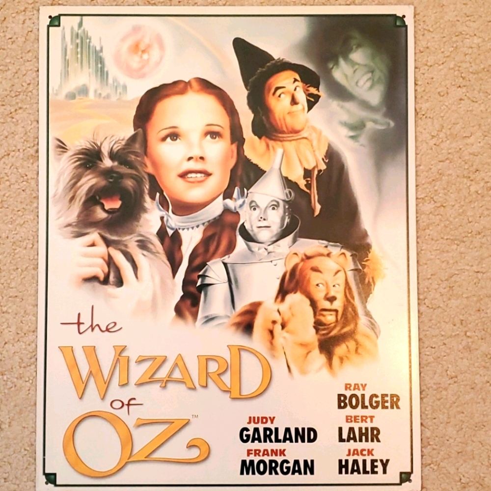 Vintage Wizard of Oz Metal Decor
